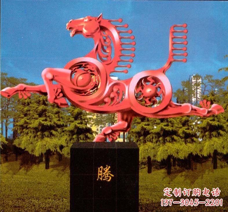南通精美不锈钢马雕塑