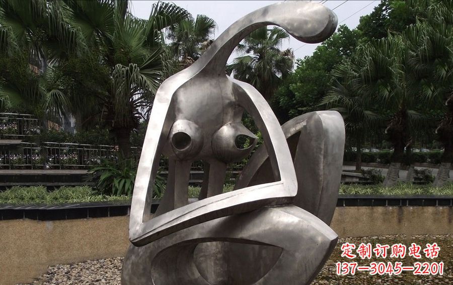 南通青春靓丽不锈钢美女人物雕塑
