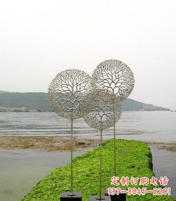 南通不锈钢蒲公英雕塑抽象美的象征