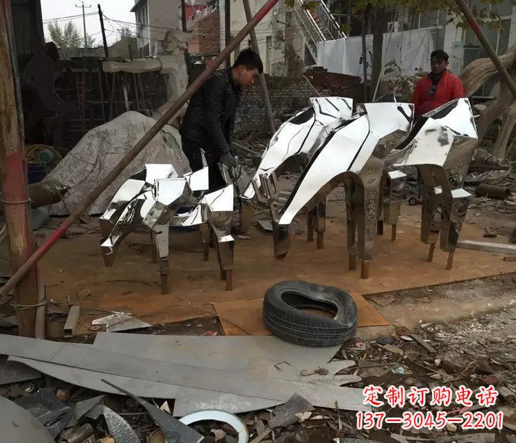 南通不锈钢动物雕塑精美外形,经久耐用