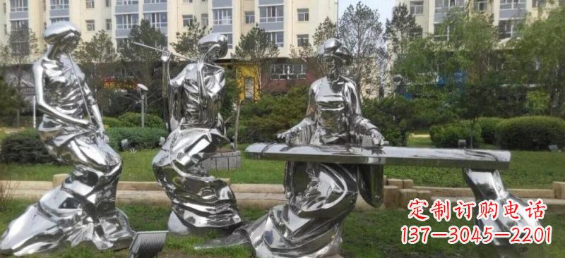 南通精致的不锈钢美女雕塑