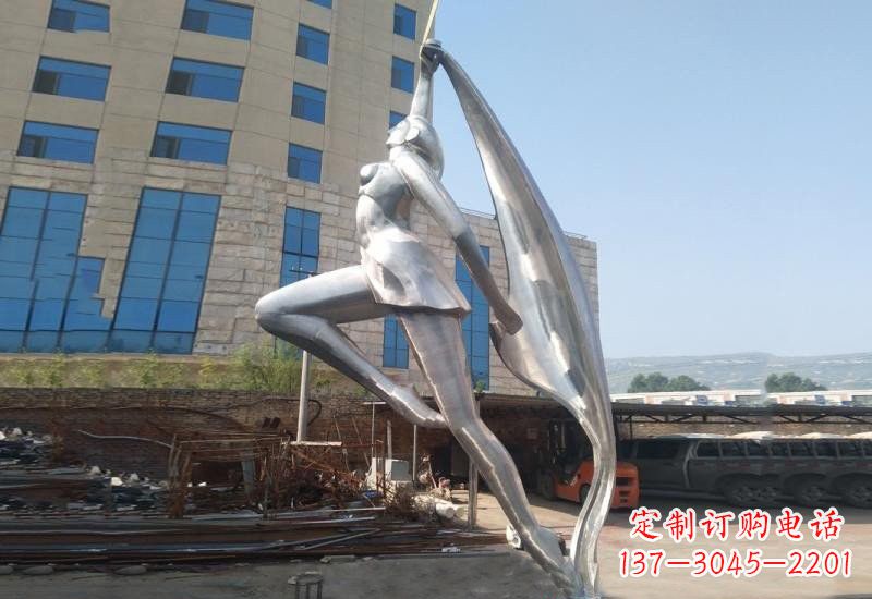 南通不锈钢女孩雕塑