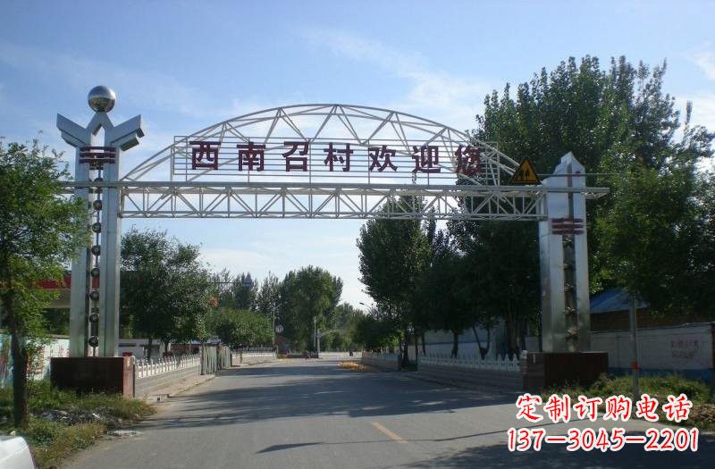 南通不锈钢牌坊雕塑传承传统文化