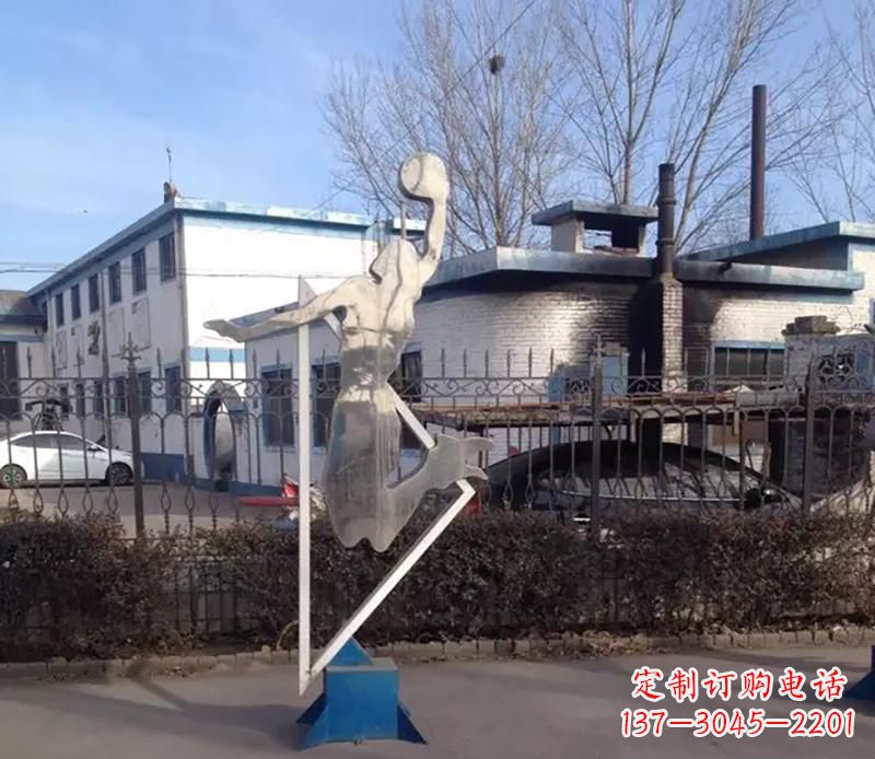 南通制作不锈钢高尔夫雕塑