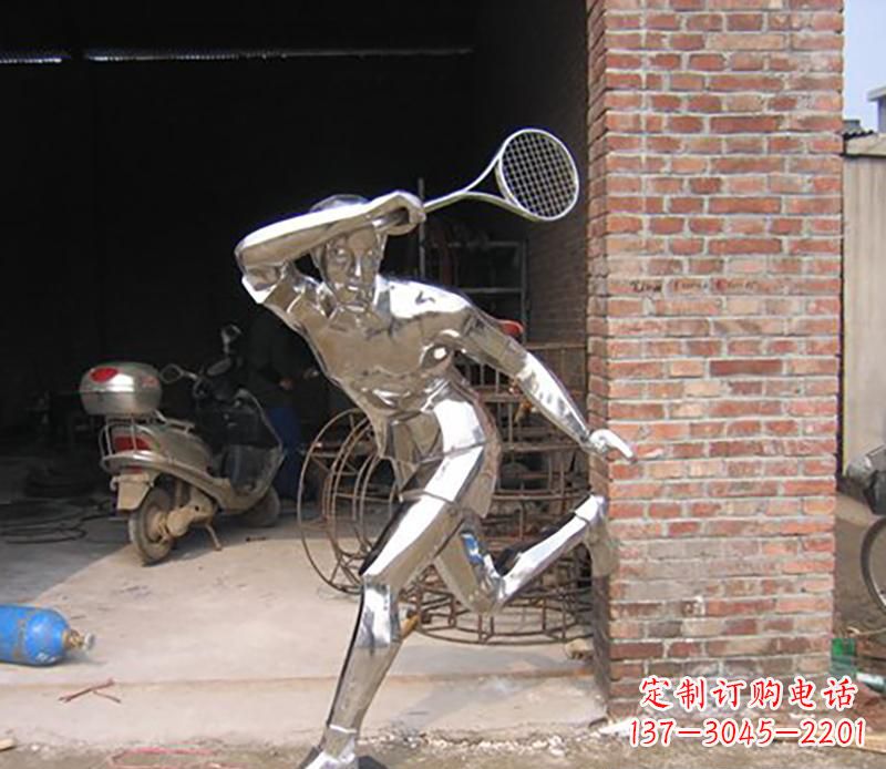 南通不锈钢羽毛球雕塑