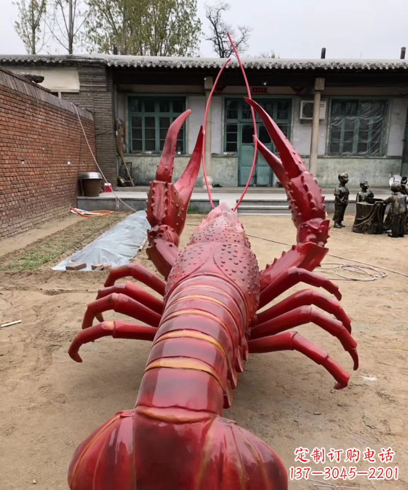 南通不锈钢大龙虾雕塑雕塑之美