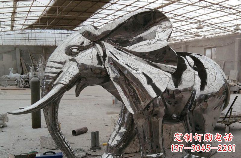 南通不锈钢大象传承与美的结合