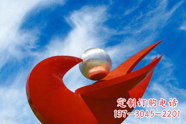 南通“和平鸽”用不锈钢大型雕塑抒发爱与和平