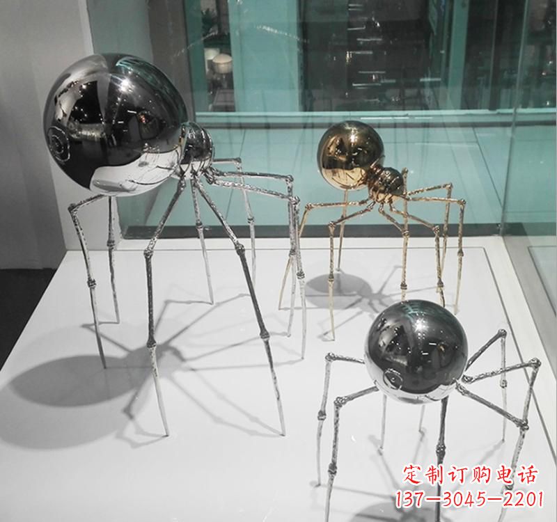 南通不锈钢蜘蛛侠雕塑