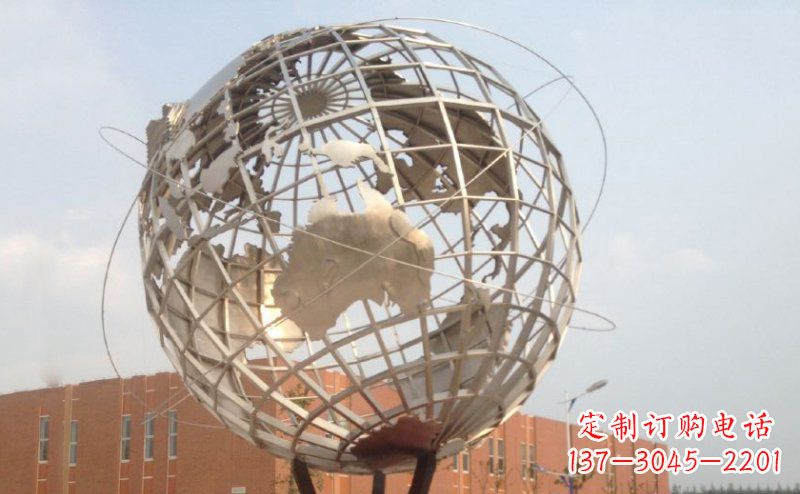 南通不锈钢地球雕塑——一件集美丽与坚固于一身的艺术品