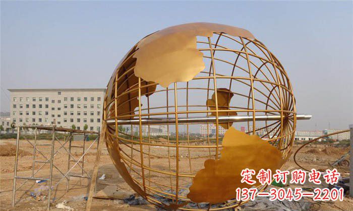 南通美丽的地球雕塑