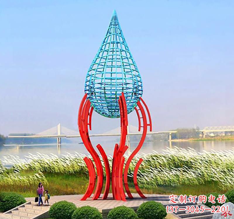 南通不锈钢灯泡雕塑灯光点亮美好生活