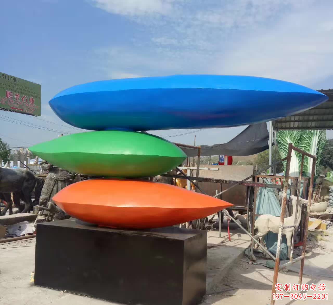 南通不锈钢罗汉雕塑缤纷色彩绚丽夺目