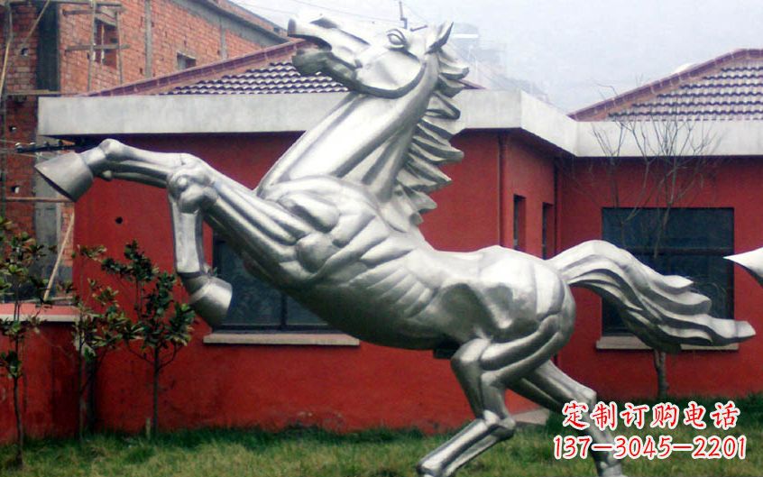 南通不锈钢奔马雕塑令人叹为观止的艺术杰作