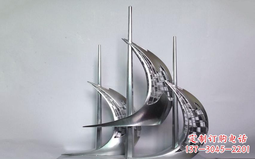 南通不锈钢帆船雕塑——海洋之旅的象征