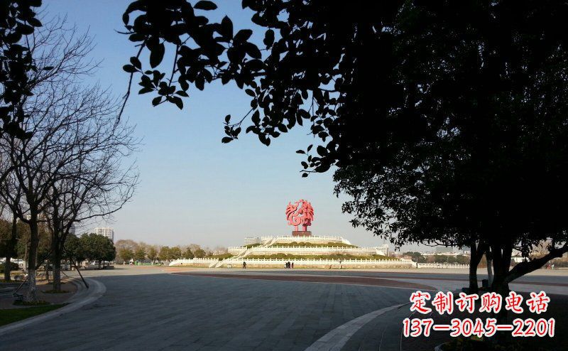 南通不锈钢凤凰雕塑——展现传统文化之美