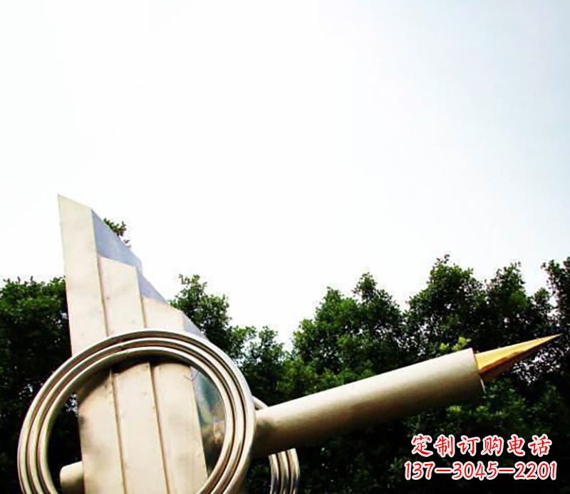 南通不锈钢钢笔雕塑把简单的钢笔变成艺术品