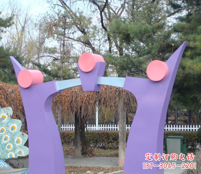 南通不锈钢拱门雕塑精美艺术品
