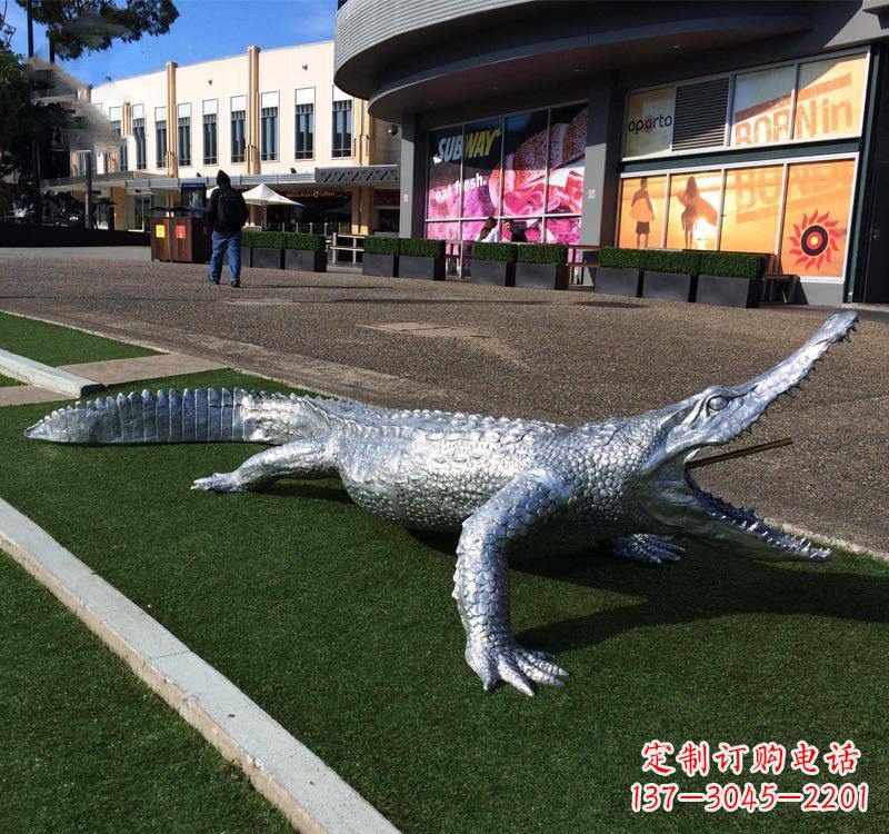 南通不锈钢动物雕塑精美而具有艺术价值