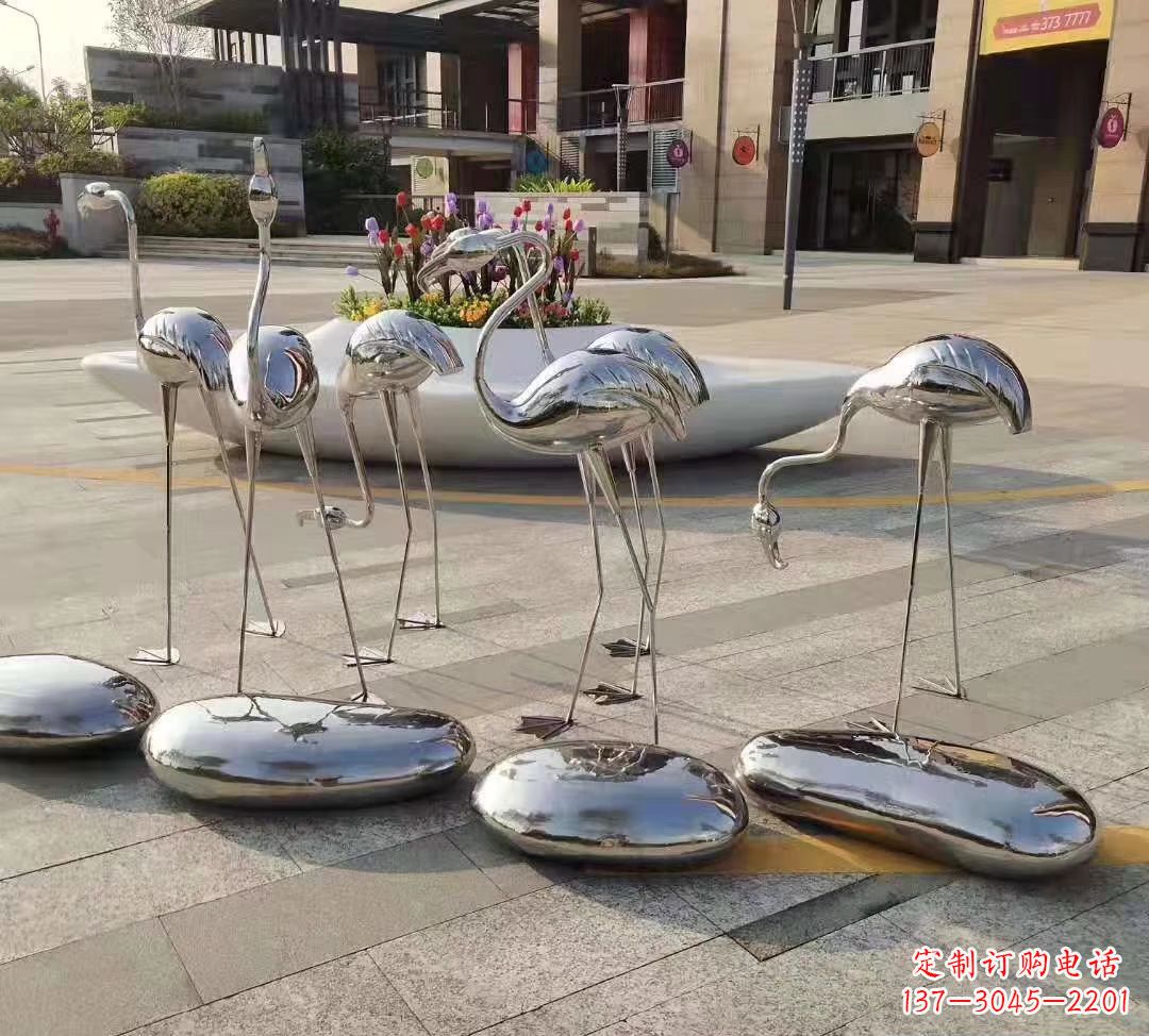 南通鹅卵石雕塑不锈钢公园的美丽礼物