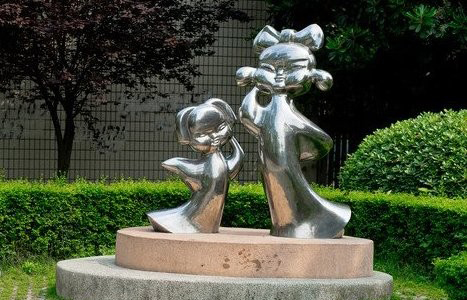南通不锈钢古代儿童雕塑让每个孩子都有一个家