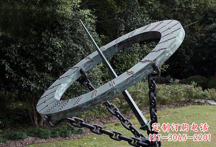 南通不锈钢日晷雕塑精致的艺术符号