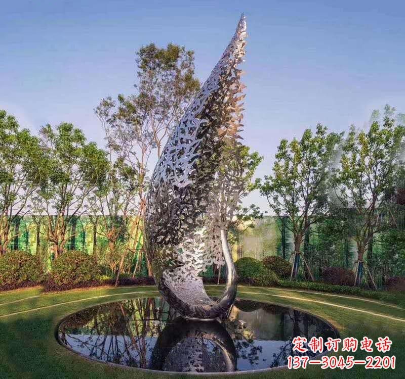 南通不锈钢凤凰雕塑精美绝伦