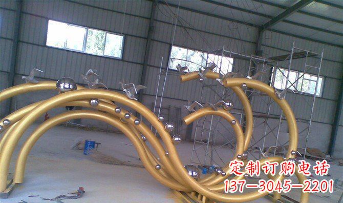 南通海鸥景观以不锈钢雕塑点亮海岸