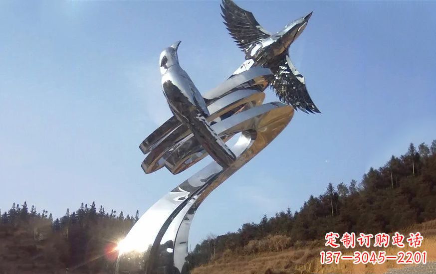 南通不锈钢动物雕塑——美化城市环境