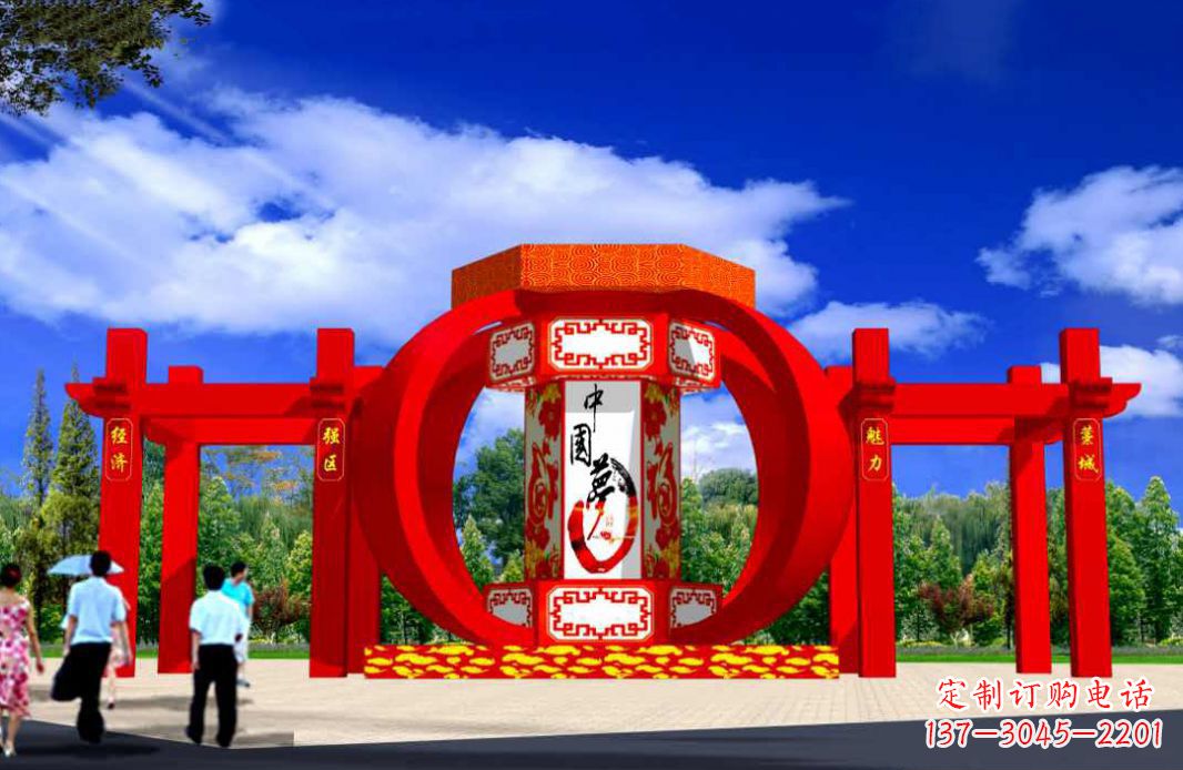 南通灯笼点亮城市景观