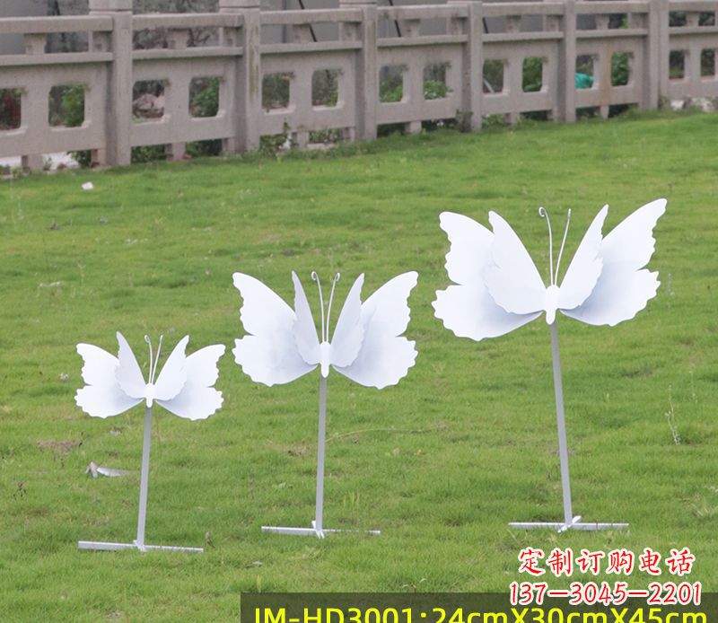 南通不锈钢蝴蝶组合雕塑精美的艺术品