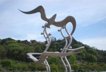 南通海鸥雕塑传递自然之美