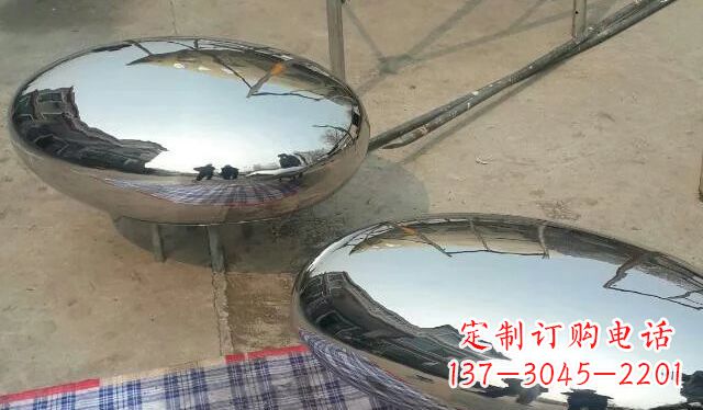 南通不锈钢鸡蛋雕塑精美的艺术作品