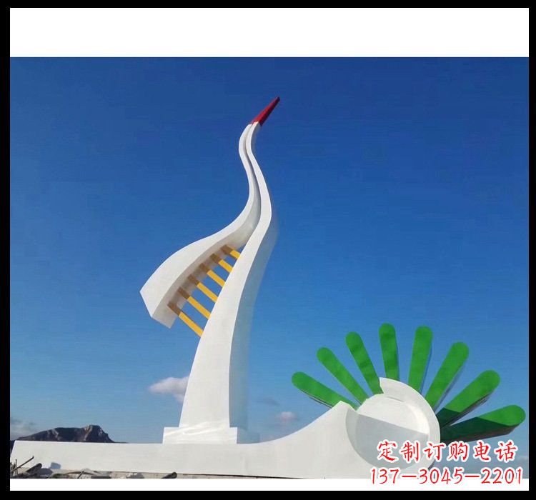 南通不锈钢松树雕塑,美轮美奂