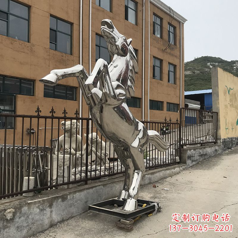 南通不锈钢马雕塑精美绝伦