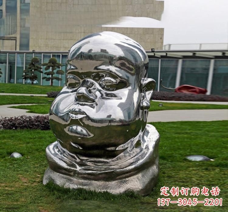 南通精美不锈钢儿童雕塑