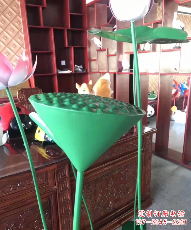 南通不锈钢莲藕雕塑引领现代景观艺术