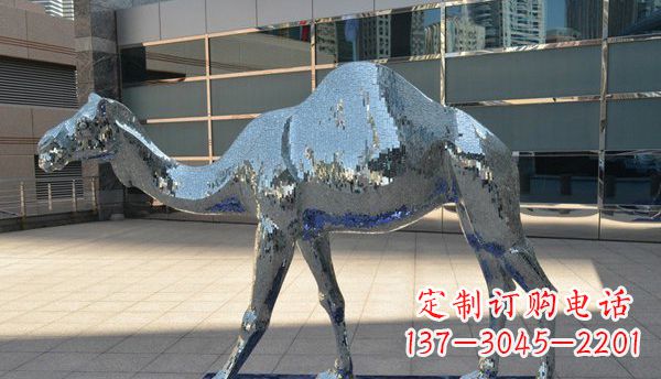 南通不锈钢骆驼雕塑一种充满浪漫情怀的艺术品
