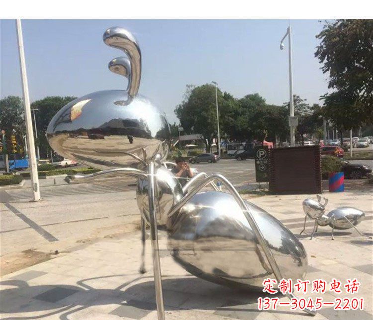 南通不锈钢蚂蚁雕塑艺术与自然的完美结合