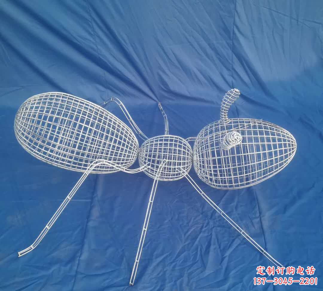 南通蚂蚁镂空雕塑精致的艺术精品