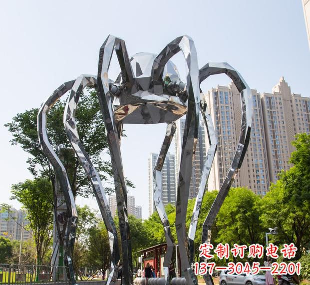 南通精致的不锈钢螃蟹雕塑