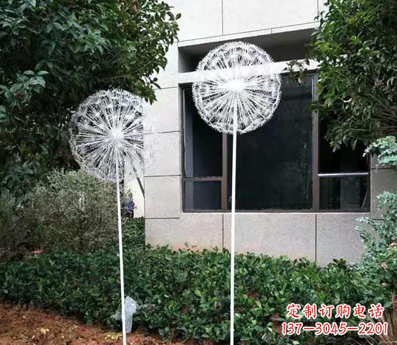 南通不锈钢蒲公英雕塑