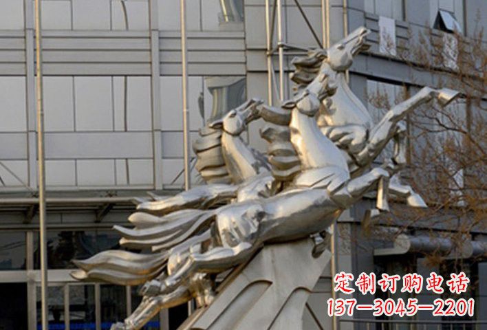 南通不锈钢马雕塑——精致的艺术瑰宝