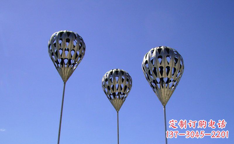 南通不锈钢气球雕塑把美丽带回大自然