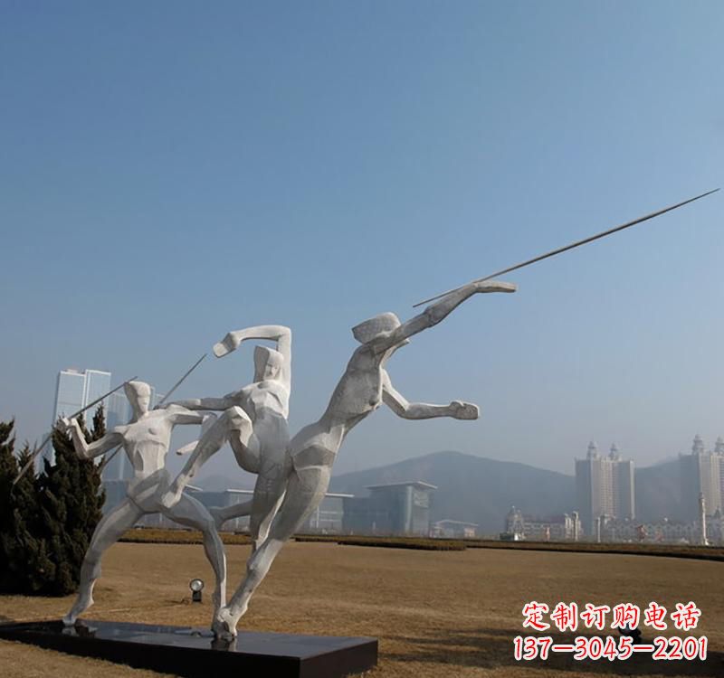 南通不锈钢标枪雕塑