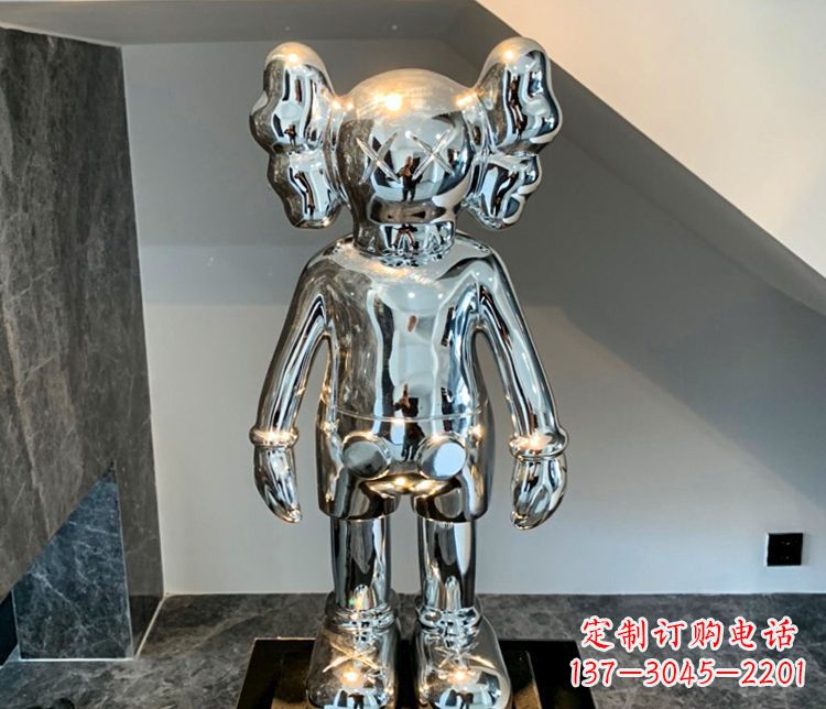 南通精致的不锈钢机器人雕塑