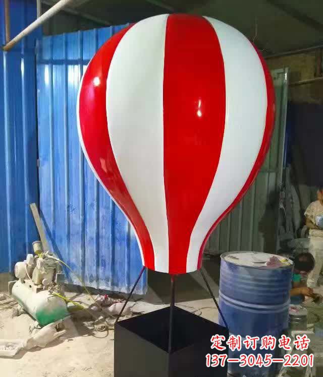 南通新题目美丽的不锈钢气球雕塑
