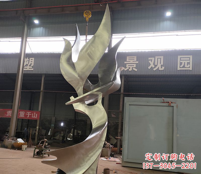 南通不锈钢天鹅雕塑传承自然之美