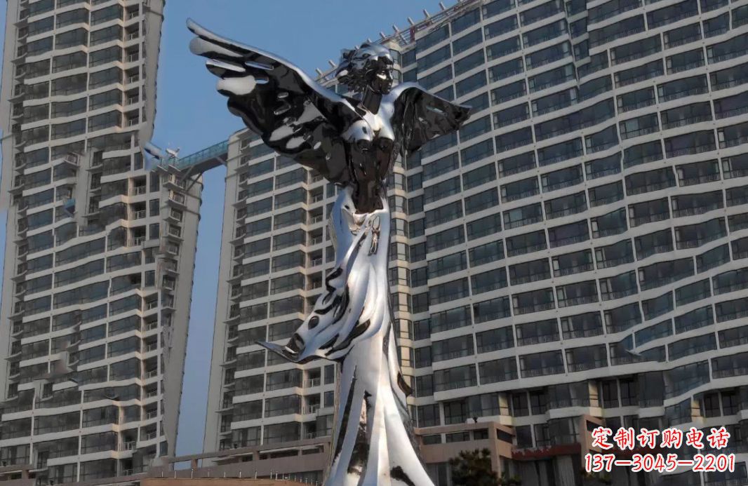 南通不锈钢天使灿烂的城市景观