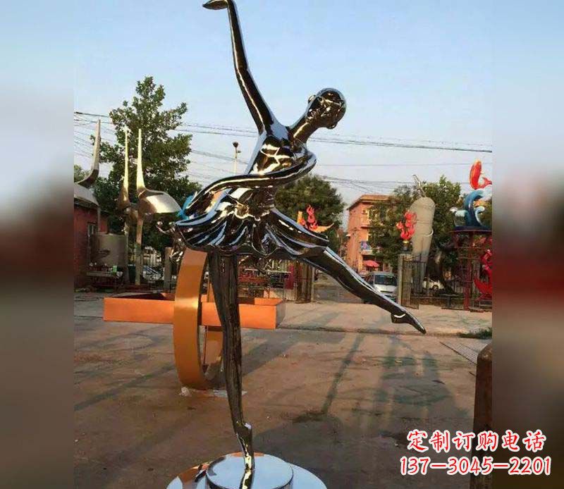 南通精美不锈钢美女雕塑